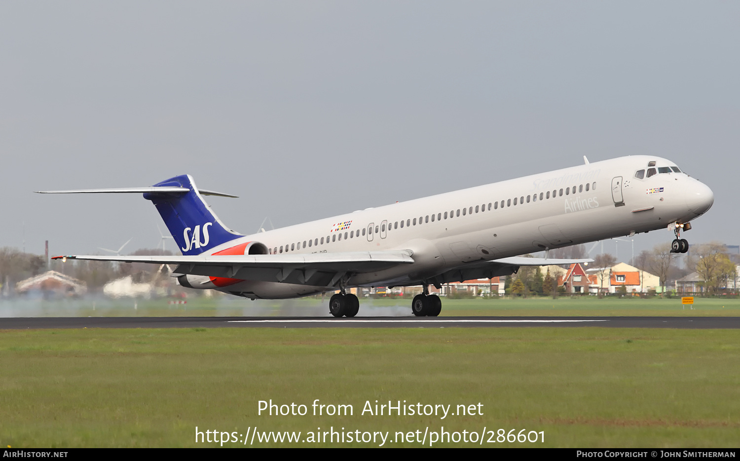 Aircraft Photo of SE-DIR | McDonnell Douglas MD-82 (DC-9-82) | Scandinavian Airlines - SAS | AirHistory.net #286601