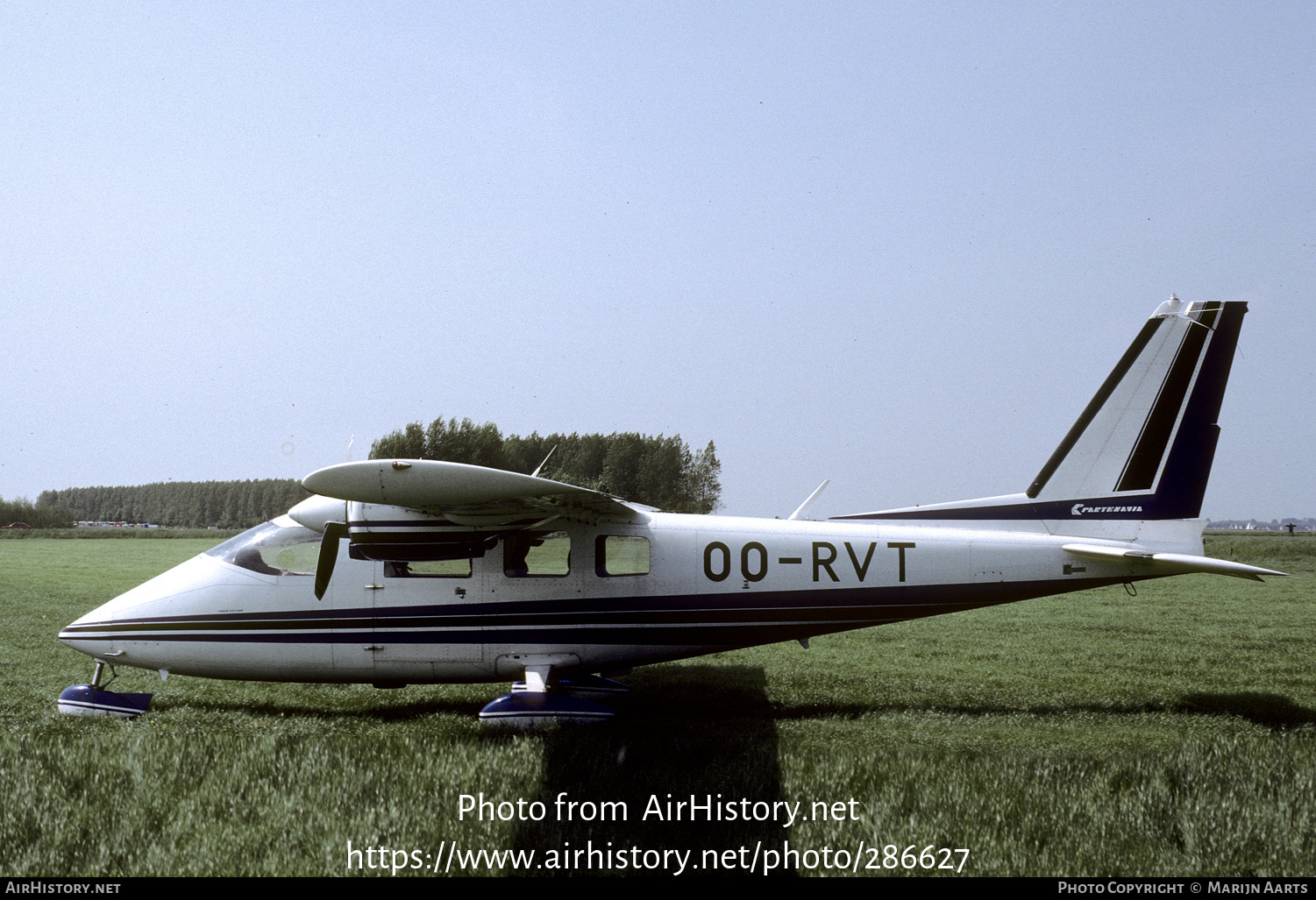 Aircraft Photo of OO-RVT | Partenavia P-68B Victor | AirHistory.net #286627