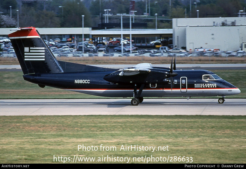 Aircraft Photo of N880CC | De Havilland Canada DHC-8-106 Dash 8 | US Airways Express | AirHistory.net #286633