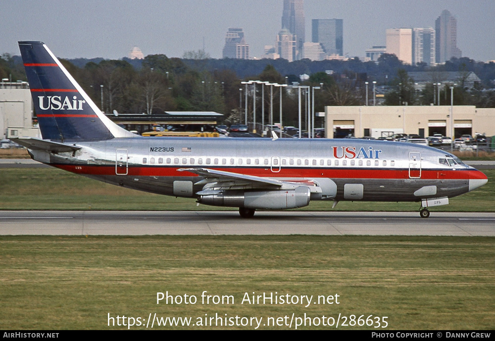 Aircraft Photo of N223US | Boeing 737-201 | USAir | AirHistory.net #286635