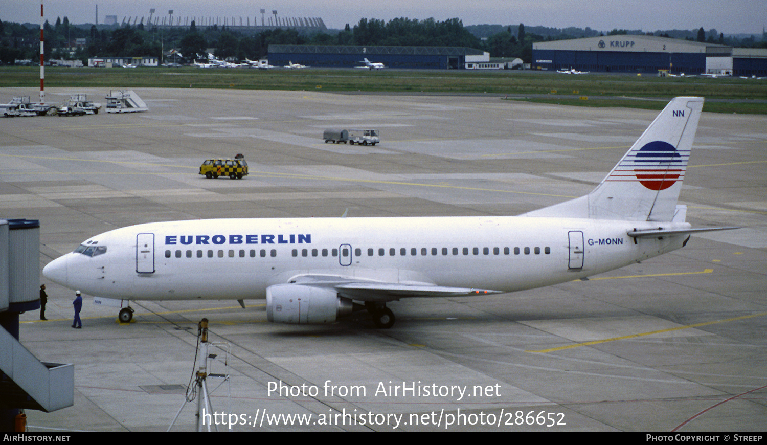 Aircraft Photo of G-MONN | Boeing 737-33A | Euroberlin | AirHistory.net #286652