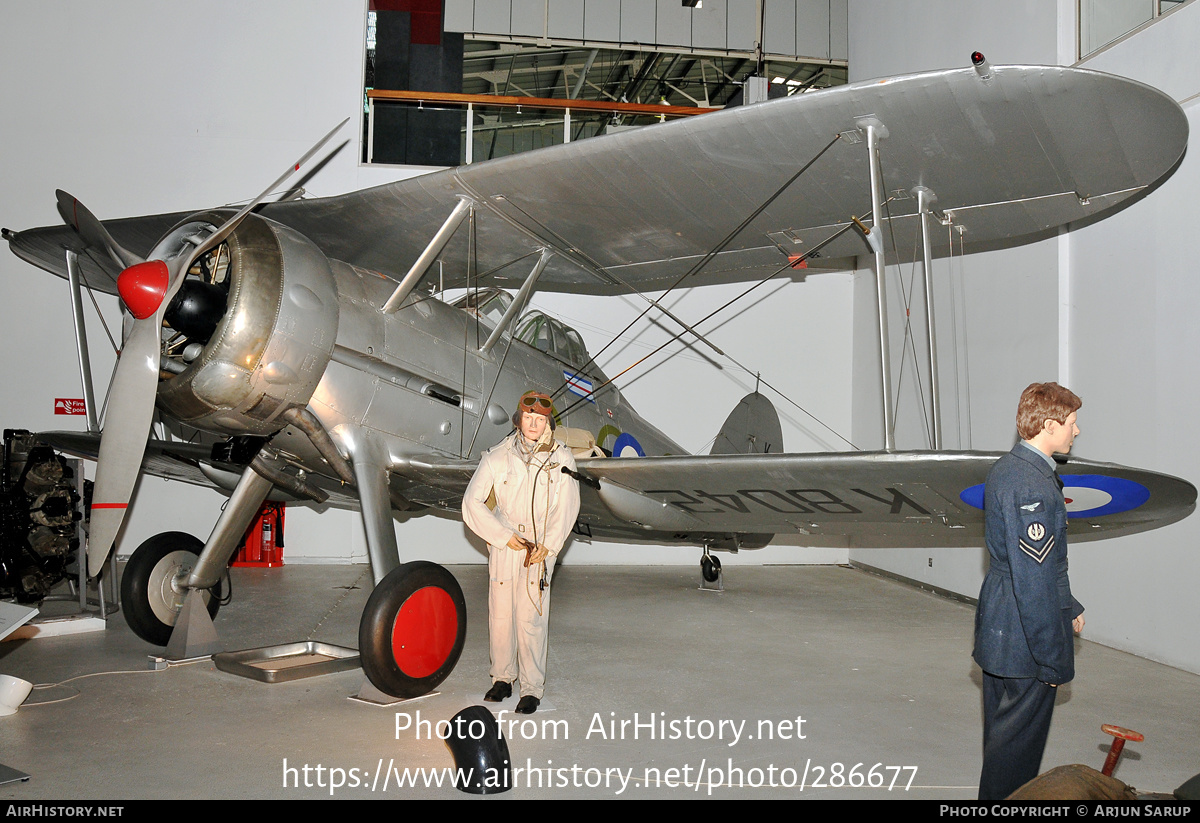 Aircraft Photo of K8042 | Gloster Gladiator Mk2 | UK - Air Force | AirHistory.net #286677