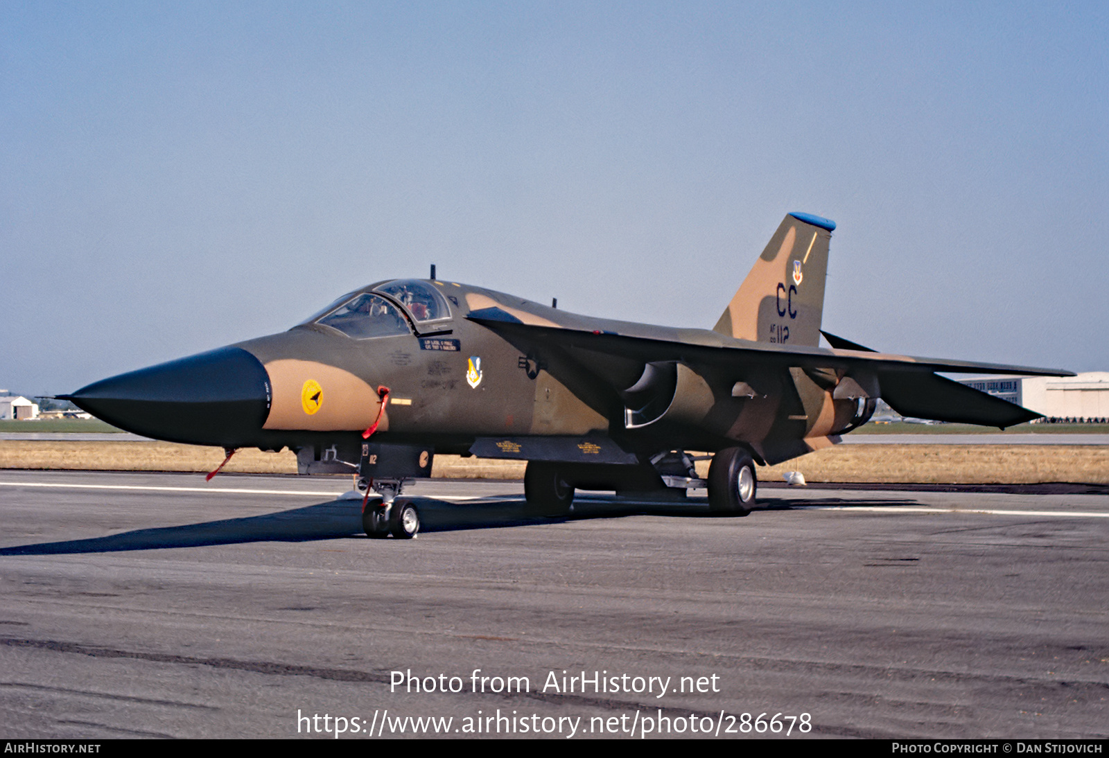 Aircraft Photo of 68-0112 / AF68-112 | General Dynamics F-111D Aardvark | USA - Air Force | AirHistory.net #286678