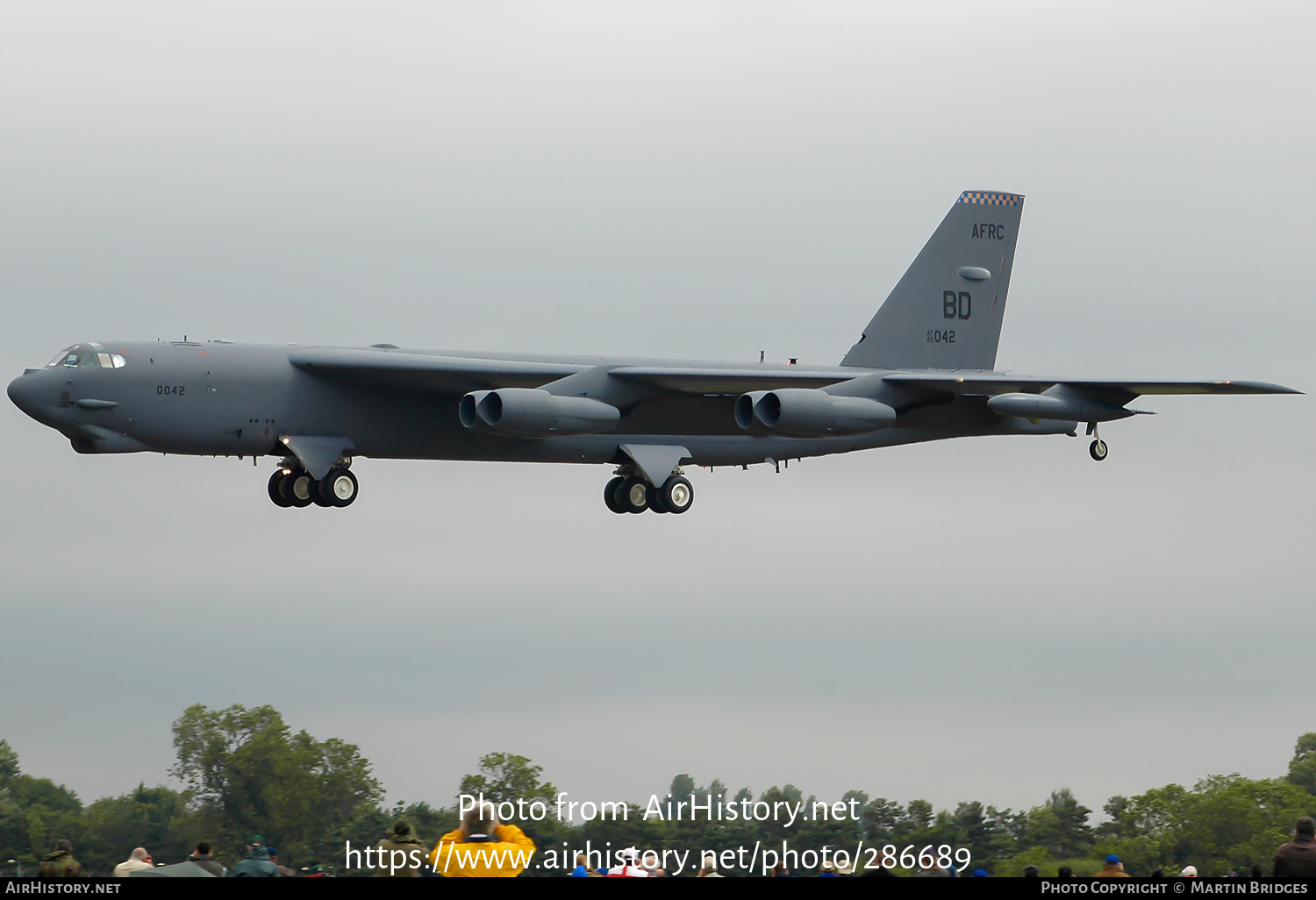 Aircraft Photo Of 60-0042 / AF60-042 | Boeing B-52H Stratofortress ...