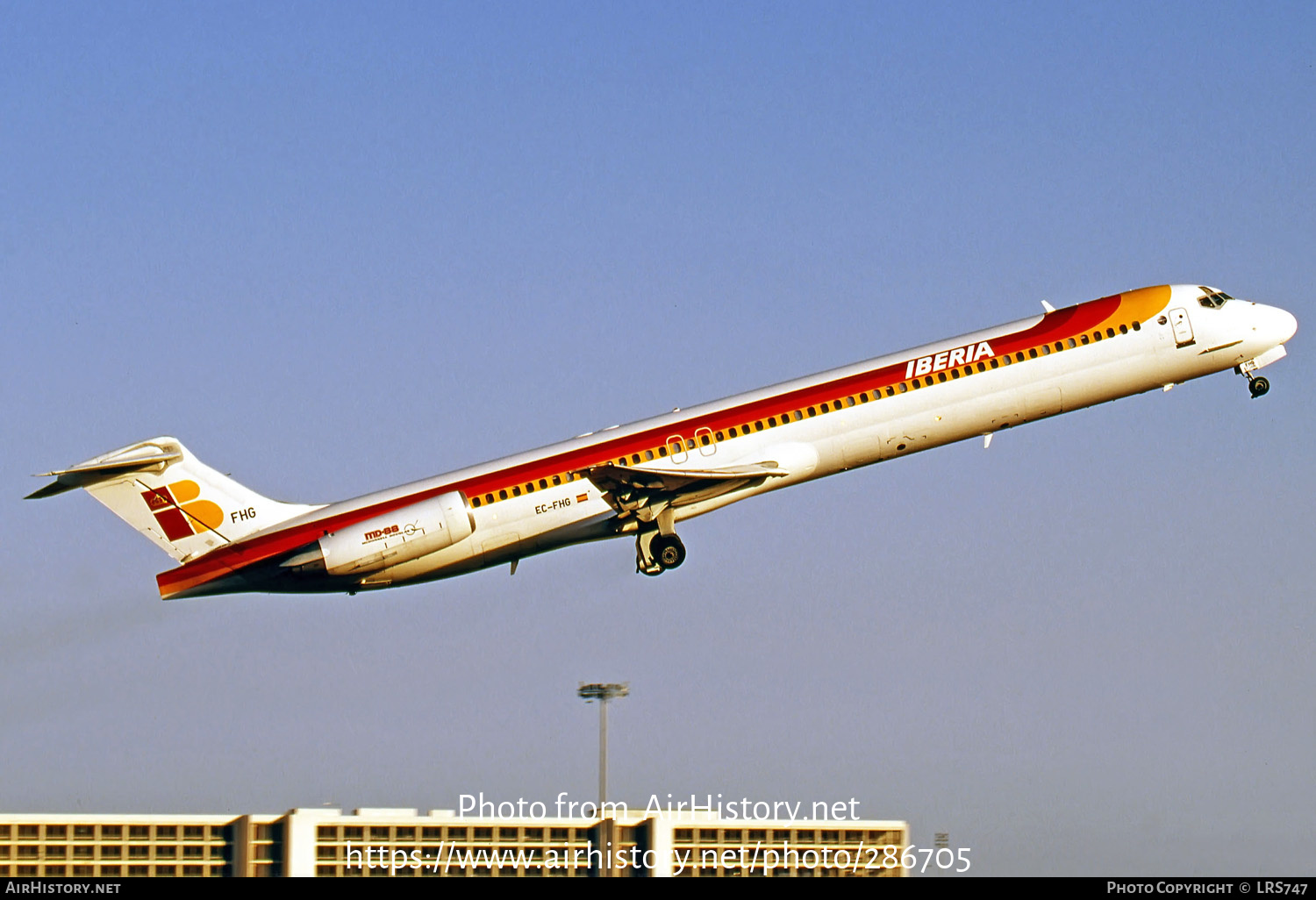 Aircraft Photo of EC-FHG | McDonnell Douglas MD-88 | Iberia | AirHistory.net #286705