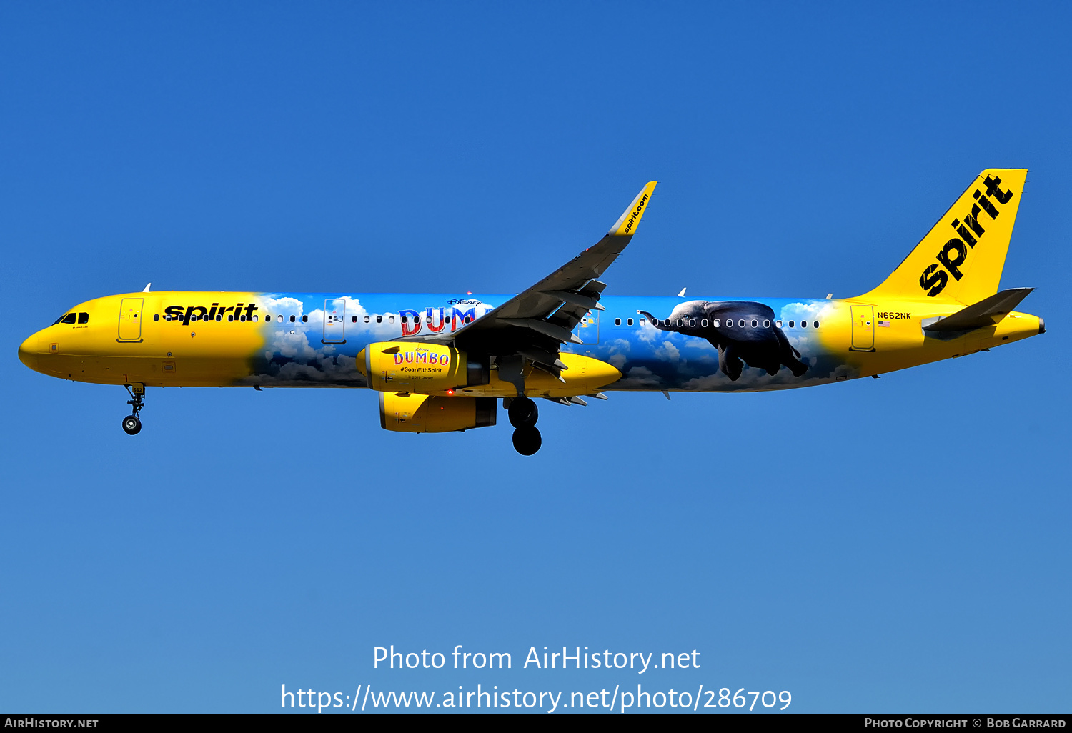 Aircraft Photo of N662NK | Airbus A321-231 | Spirit Airlines | AirHistory.net #286709