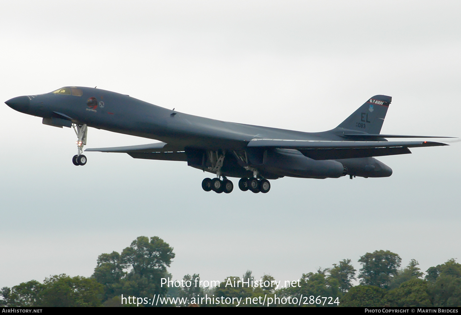 Aircraft Photo of 85-0083 / AF85-083 | Rockwell B-1B Lancer | USA - Air Force | AirHistory.net #286724