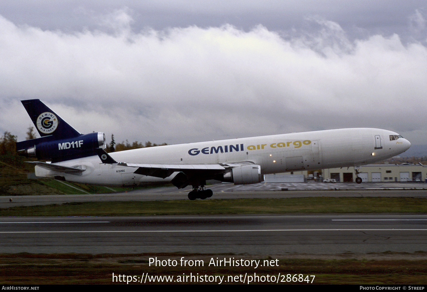 Aircraft Photo of N702GC | McDonnell Douglas MD-11/F | Gemini Air Cargo | AirHistory.net #286847