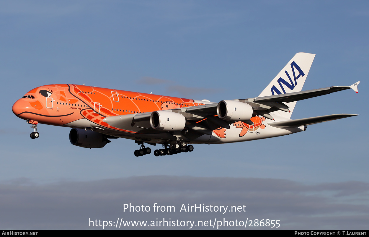 Aircraft Photo of F-WWAL | Airbus A380-841 | All Nippon Airways - ANA | AirHistory.net #286855