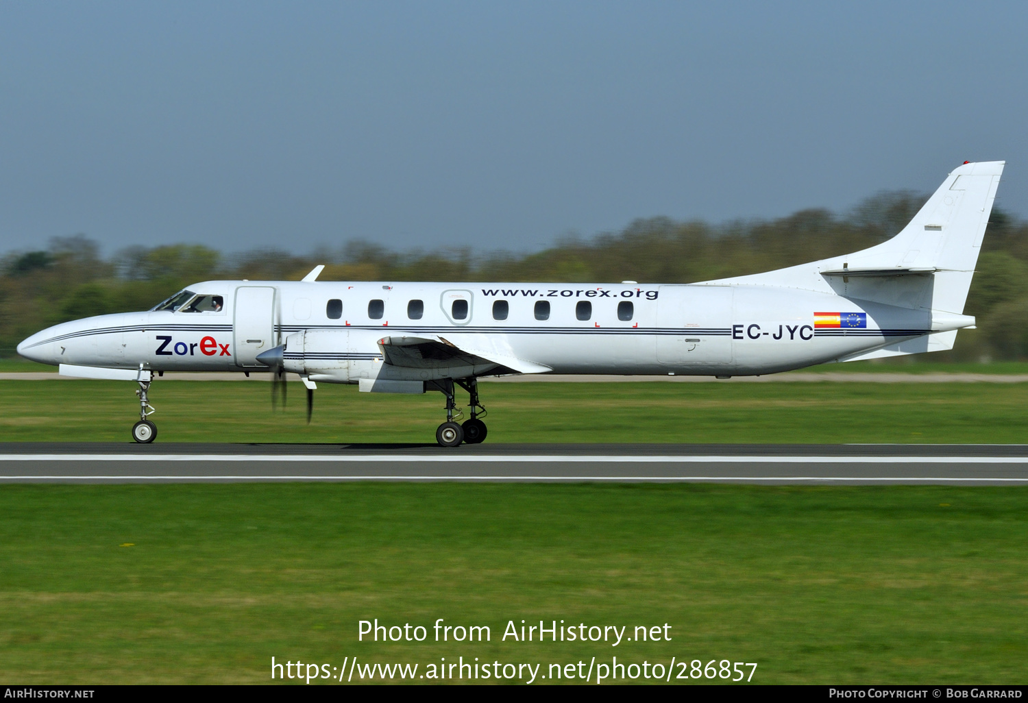 Aircraft Photo of EC-JYC | Swearingen SA-226TC Metro II | Zorex Air Transport | AirHistory.net #286857