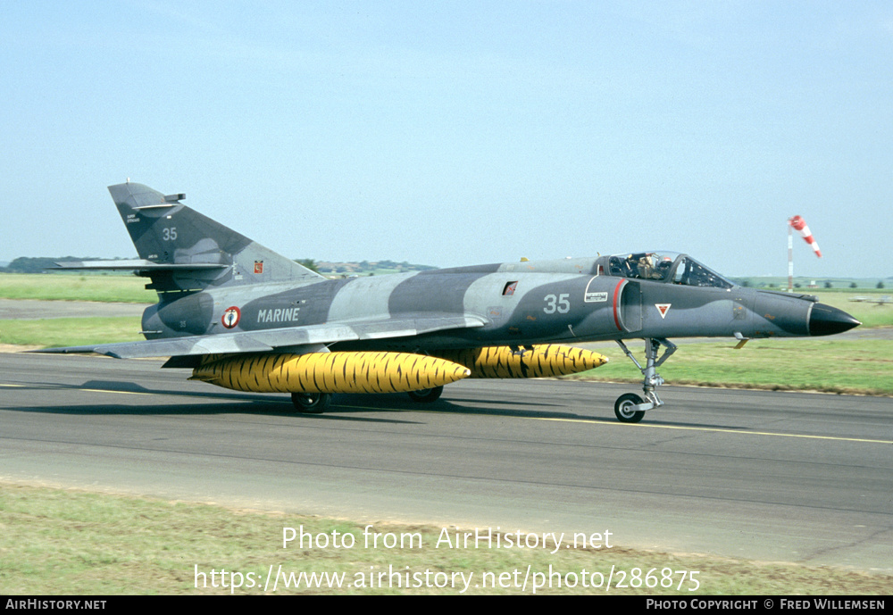 Aircraft Photo of 35 | Dassault Super Etendard Modernisé | France - Navy | AirHistory.net #286875