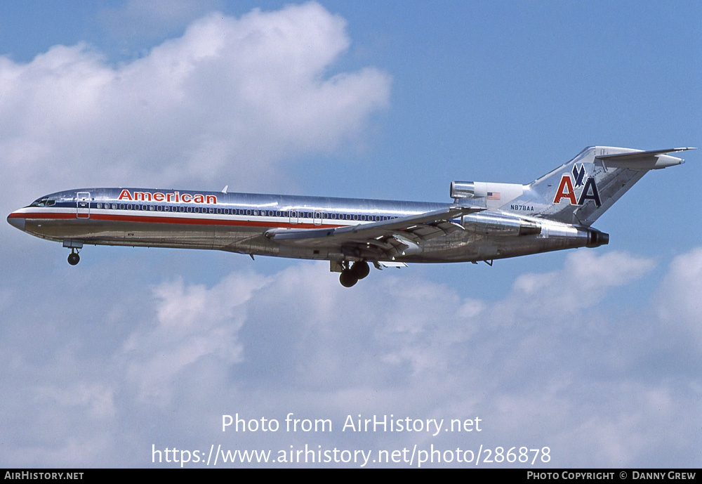 Aircraft Photo of N878AA | Boeing 727-223 | American Airlines | AirHistory.net #286878