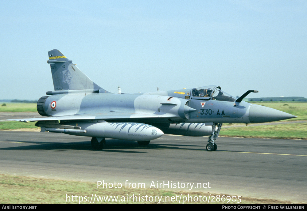 Aircraft Photo of 43 | Dassault Mirage 2000-5F | France - Air Force | AirHistory.net #286905