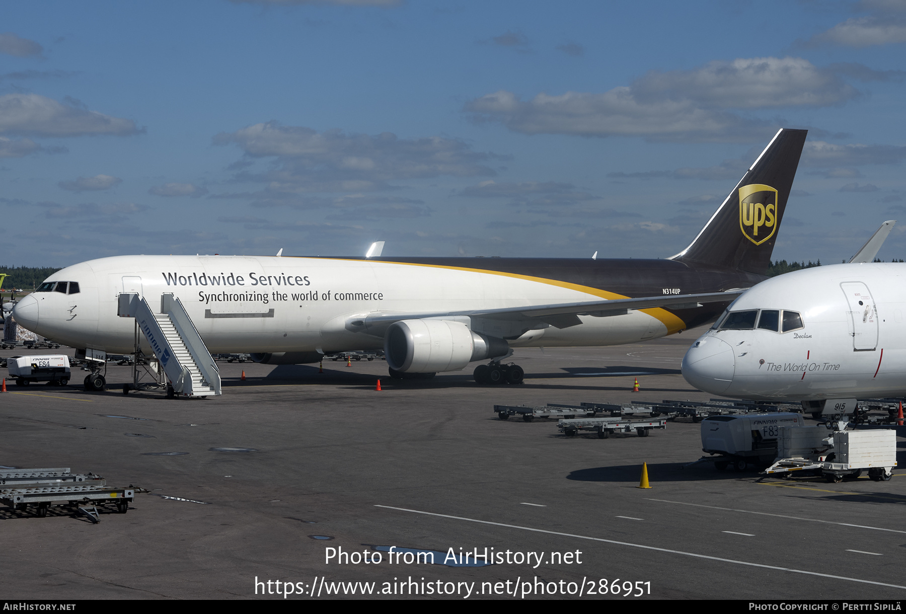 Aircraft Photo of N314UP | Boeing 767-34AF/ER | United Parcel Service - UPS | AirHistory.net #286951