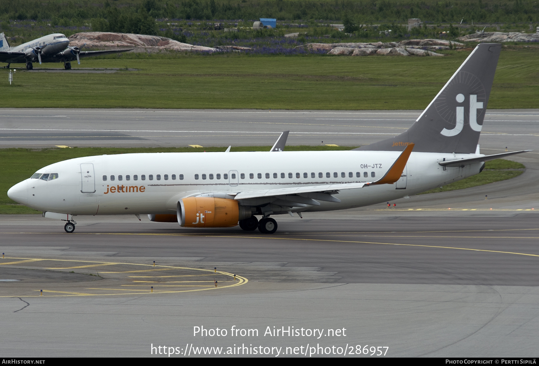 Aircraft Photo of OH-JTZ | Boeing 737-73S | Jettime | AirHistory.net #286957