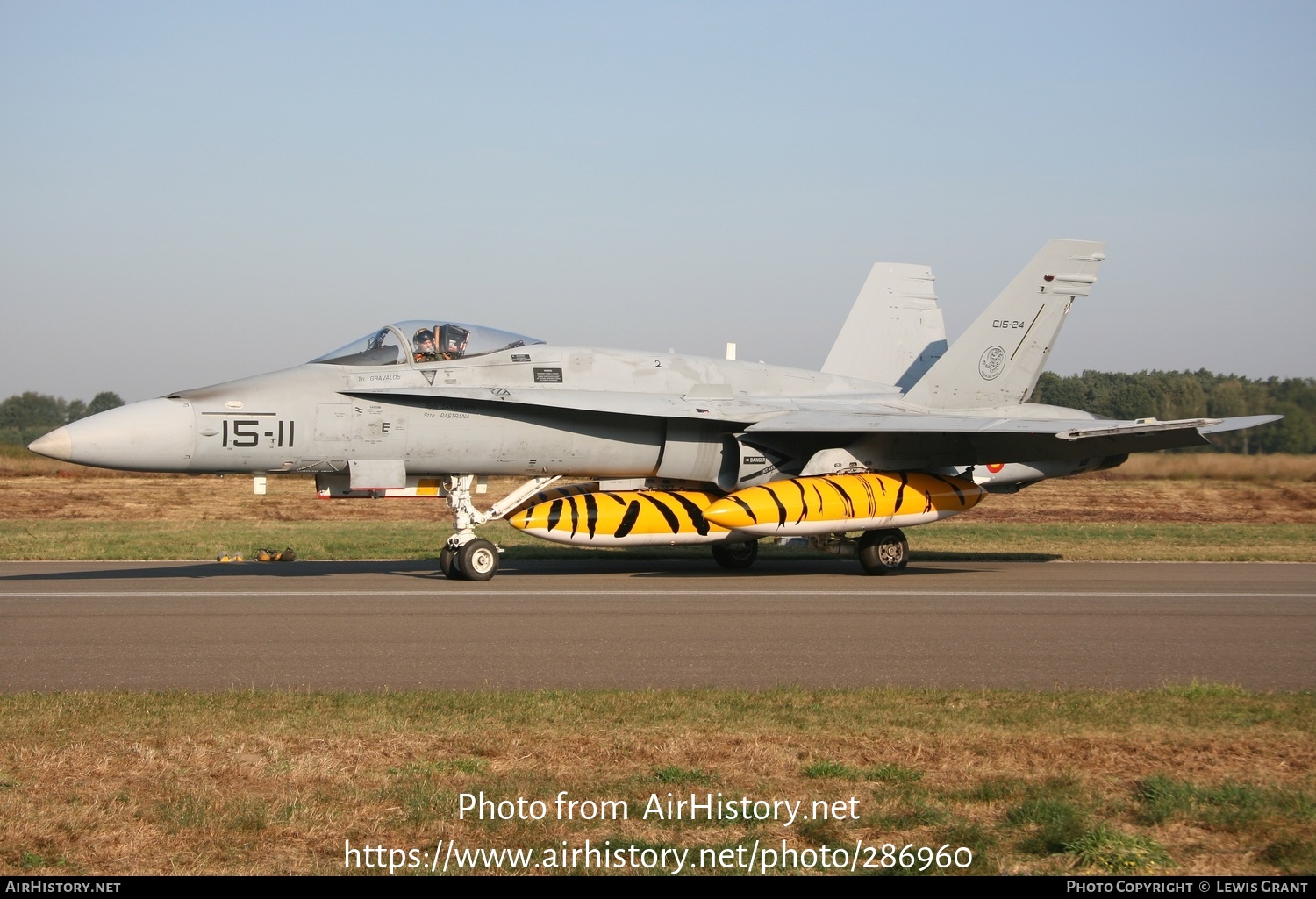 Aircraft Photo of C15-24 | McDonnell Douglas EF-18A Hornet | Spain - Air Force | AirHistory.net #286960