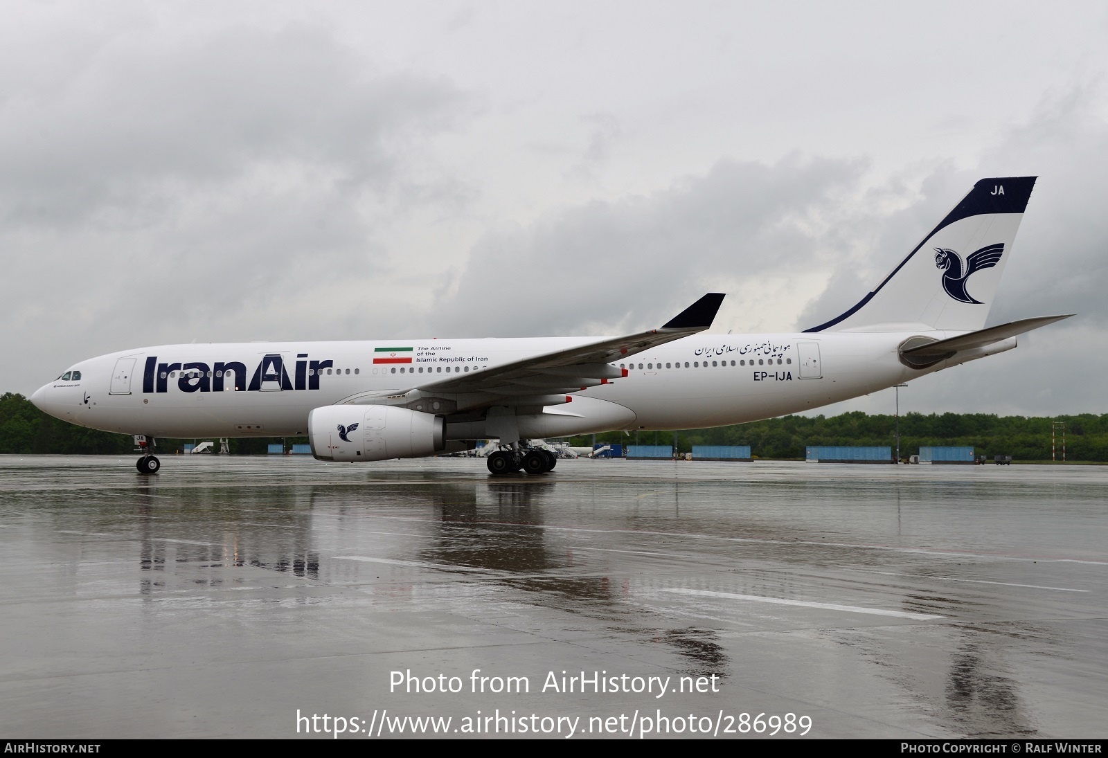 Aircraft Photo of EP-IJA | Airbus A330-243 | Iran Air | AirHistory.net #286989