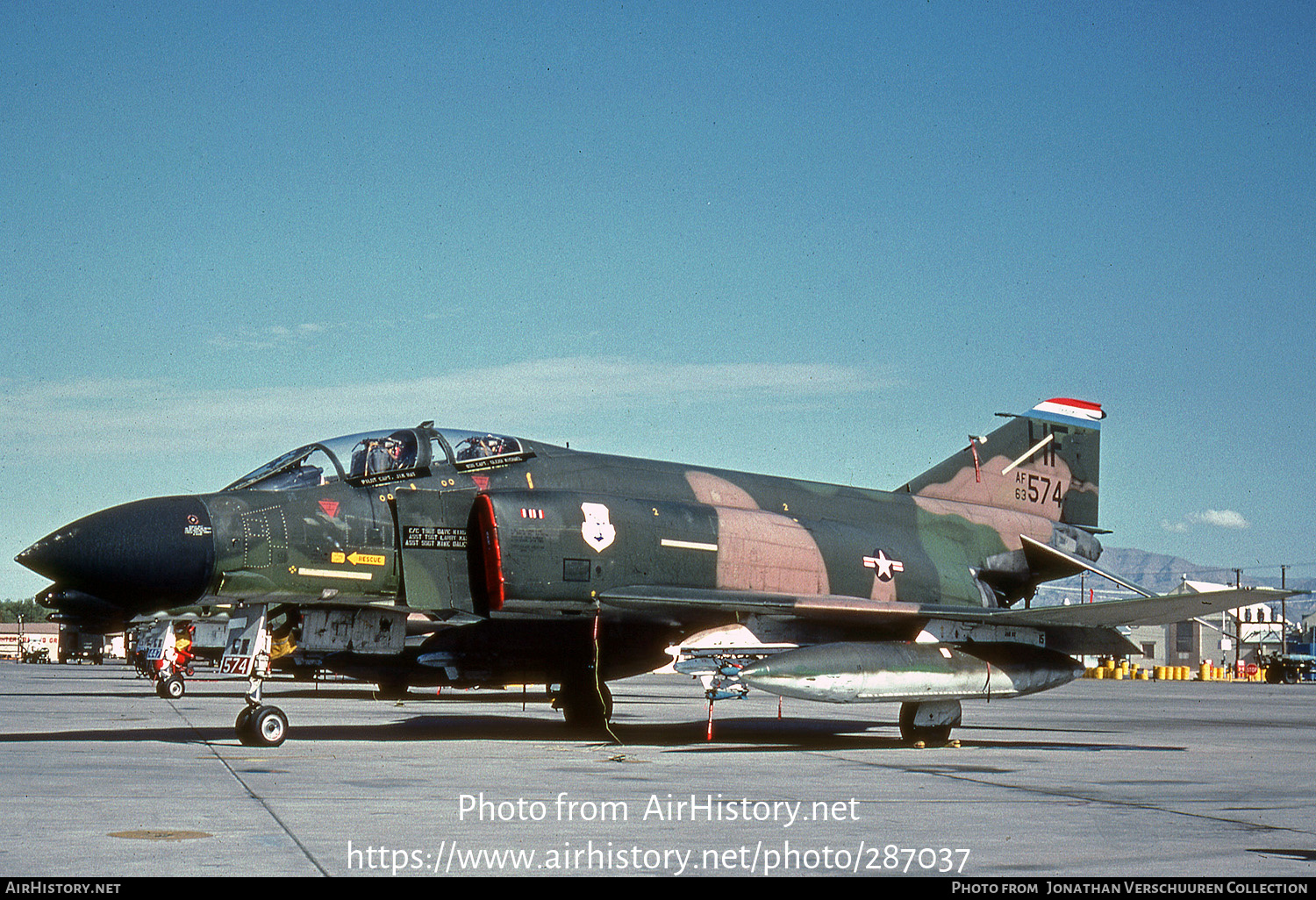 Aircraft Photo of 63-7574 / AF63-574 | McDonnell F-4C Phantom II | USA - Air Force | AirHistory.net #287037