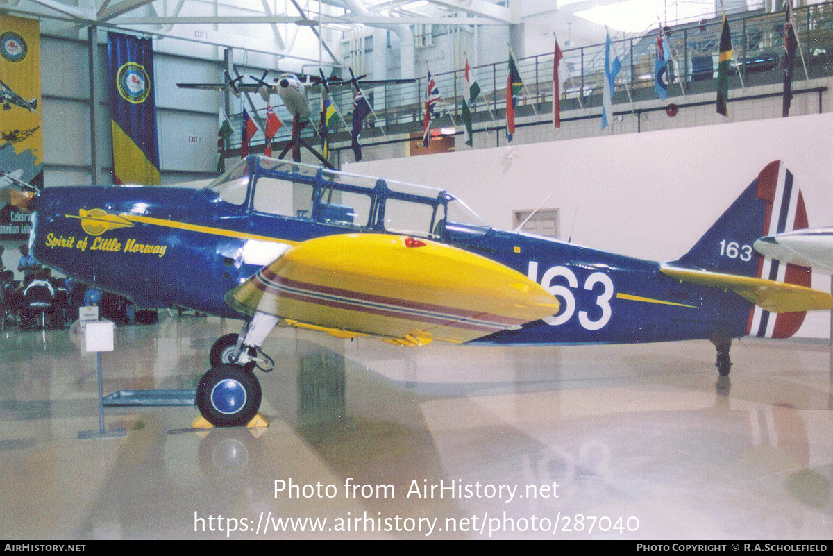 Aircraft Photo of CF-CVF | Fairchild PT-26A Cornell II | Norway - Air Force | AirHistory.net #287040