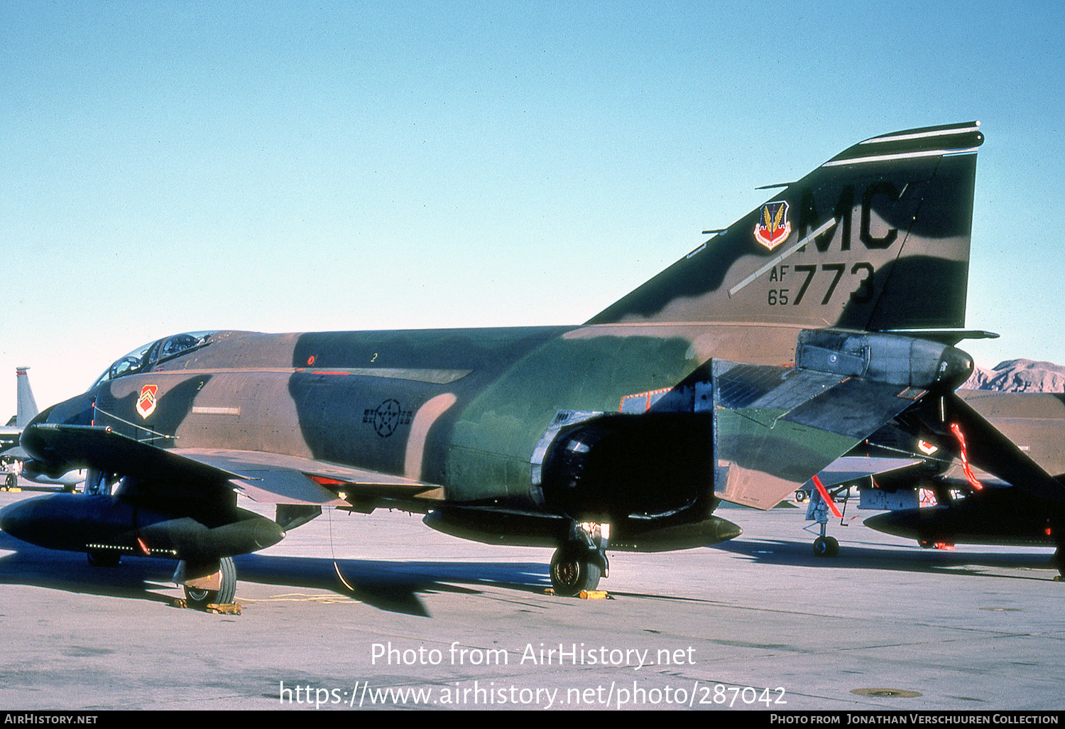 Aircraft Photo of 65-0773 / AF65-773 | McDonnell F-4D Phantom II | USA - Air Force | AirHistory.net #287042