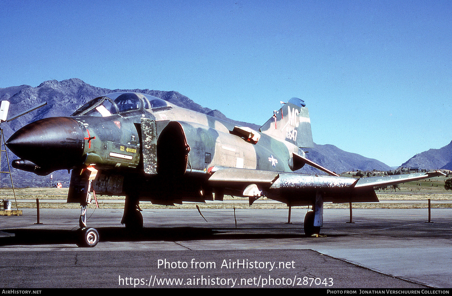 Aircraft Photo of 65-0647 / AF65-647 | McDonnell F-4D Phantom II | USA - Air Force | AirHistory.net #287043