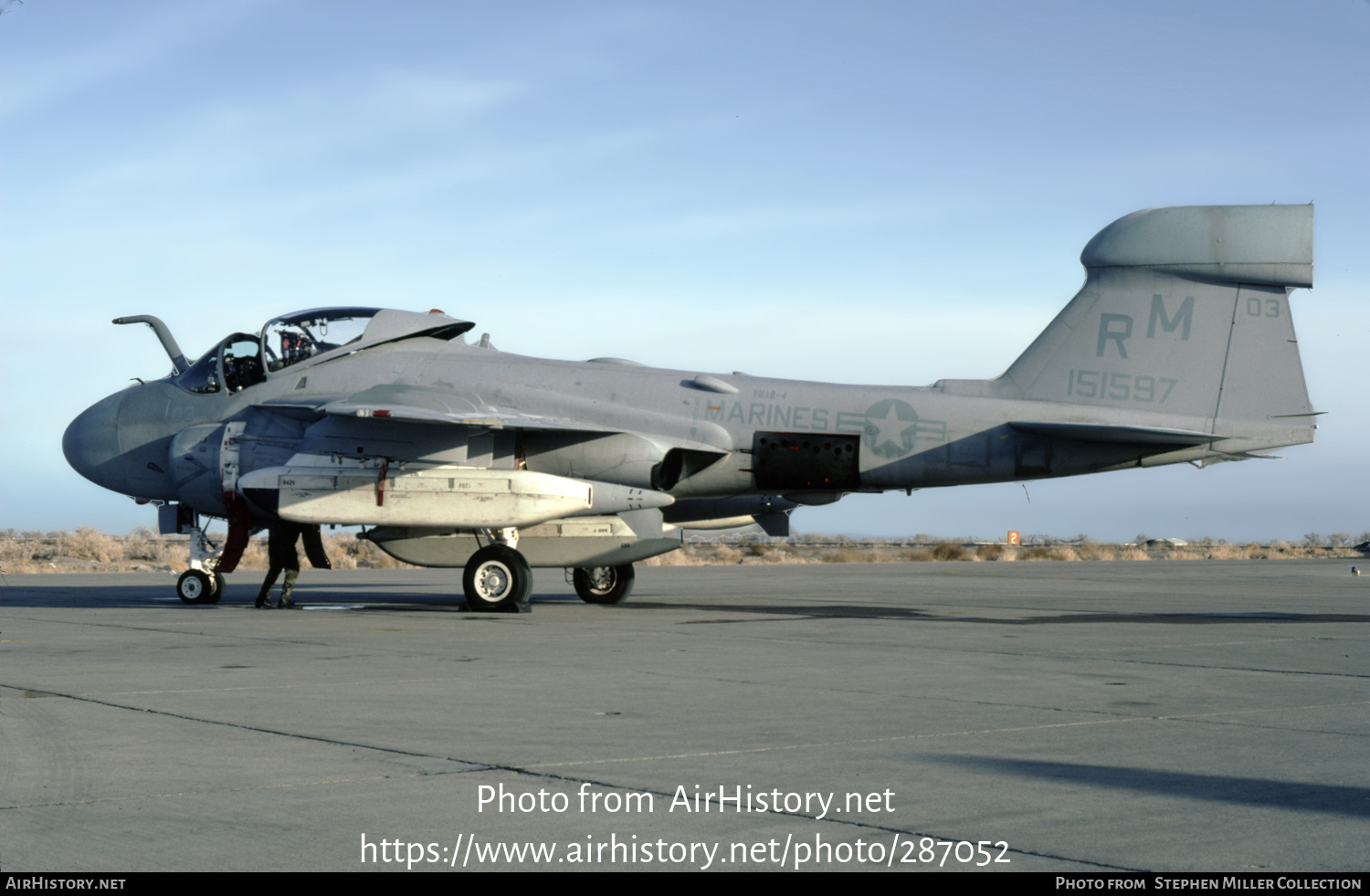 Aircraft Photo of 151597 | Grumman EA-6A Intruder (G-128/A2F-1Q) | USA - Marines | AirHistory.net #287052