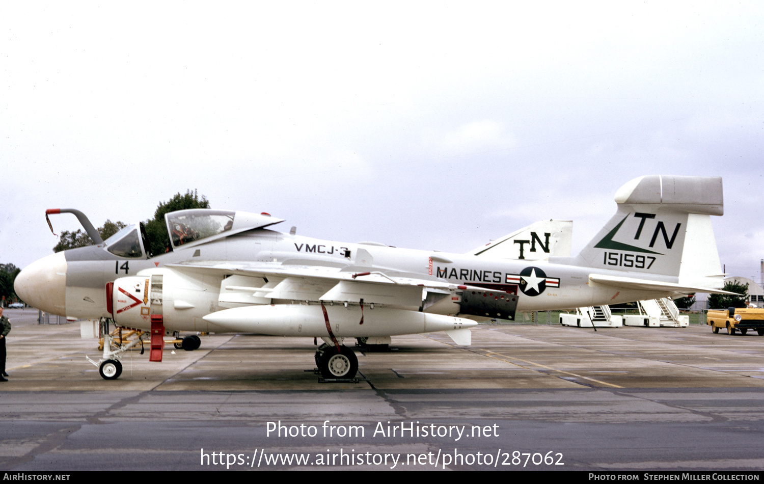 Aircraft Photo of 151597 | Grumman EA-6A Intruder (G-128/A2F-1Q) | USA - Marines | AirHistory.net #287062