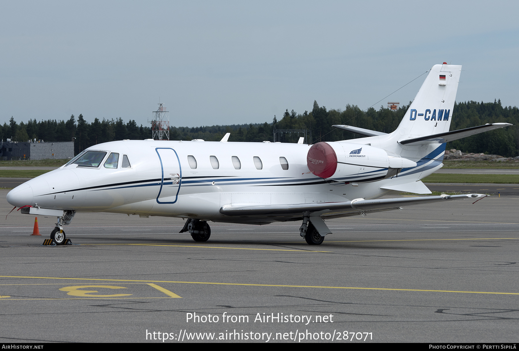 Aircraft Photo of D-CAWM | Cessna 560XL Citation XLS+ | Aerowest | AirHistory.net #287071