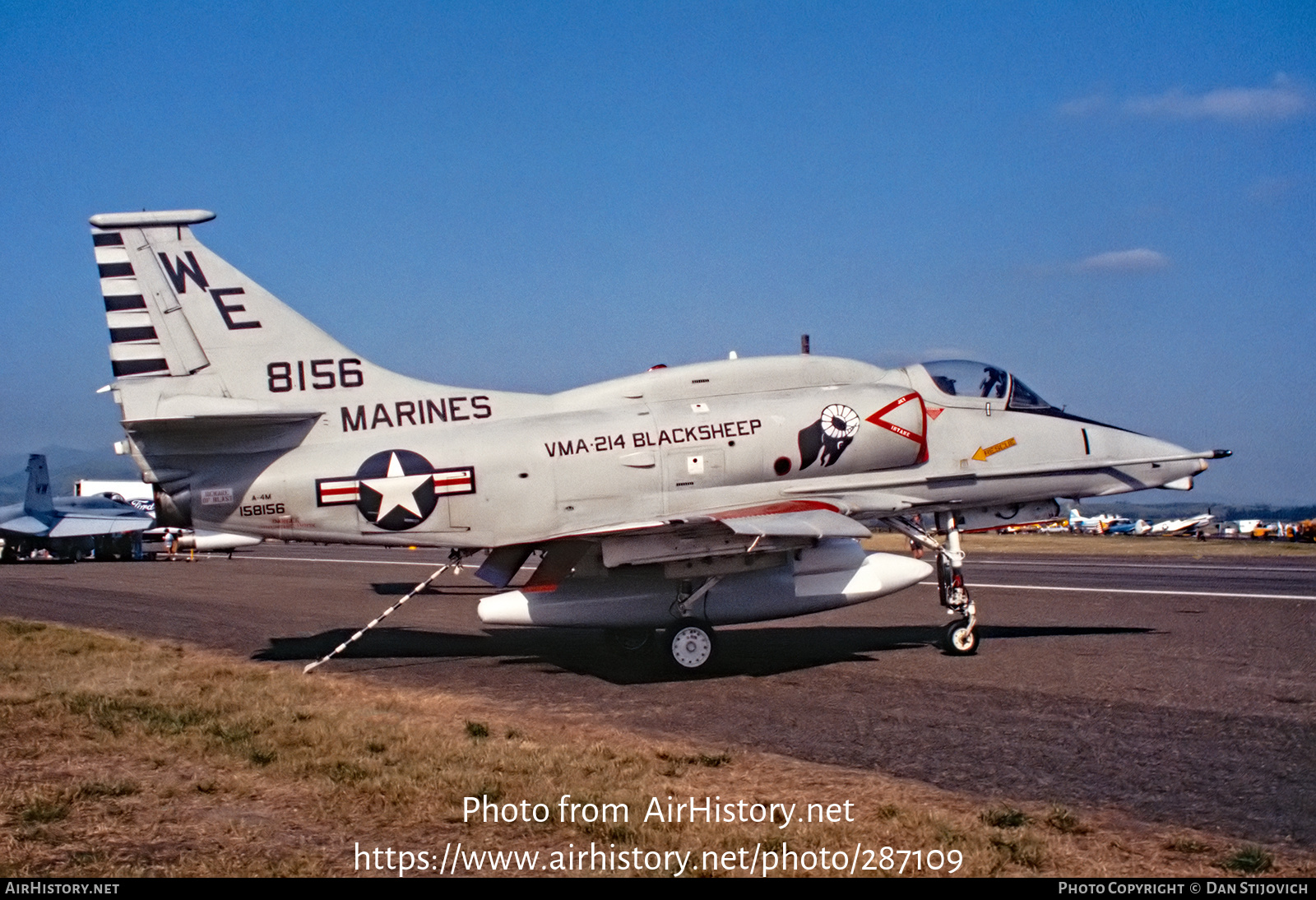 Aircraft Photo of 158156 / 8156 | McDonnell Douglas A-4M Skyhawk II | USA - Marines | AirHistory.net #287109