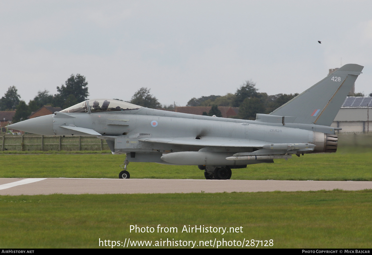 Aircraft Photo of ZK428 | Eurofighter EF-2000 Typhoon FGR4 | UK - Air Force | AirHistory.net #287128