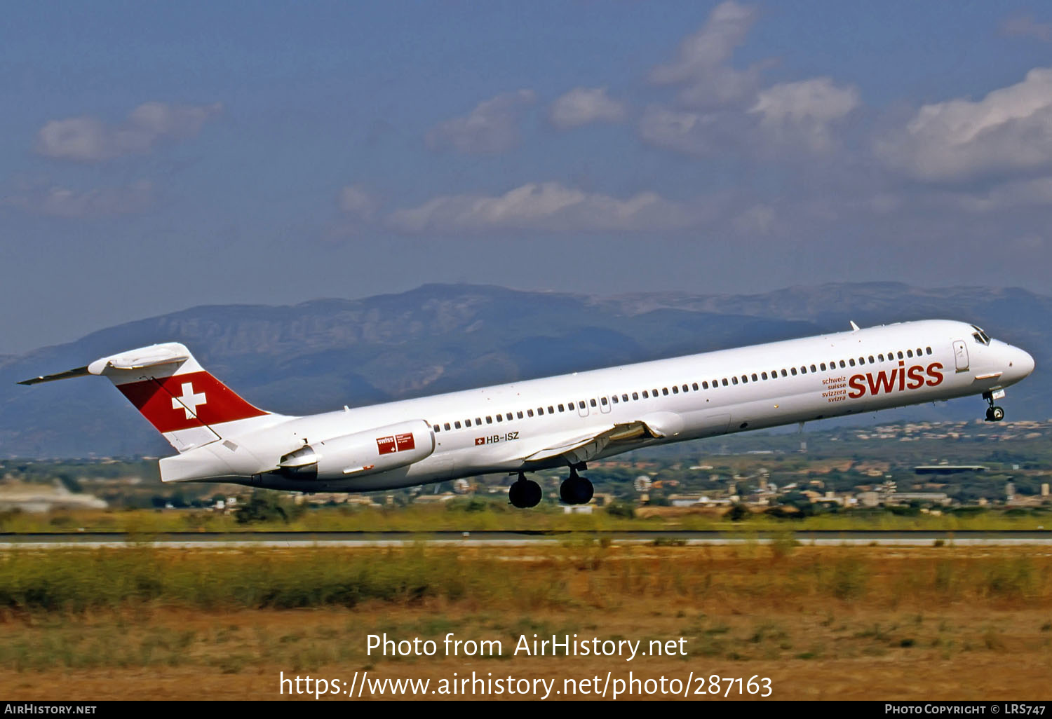 Aircraft Photo of HB-ISZ | McDonnell Douglas MD-83 (DC-9-83) | Swiss International Air Lines | AirHistory.net #287163