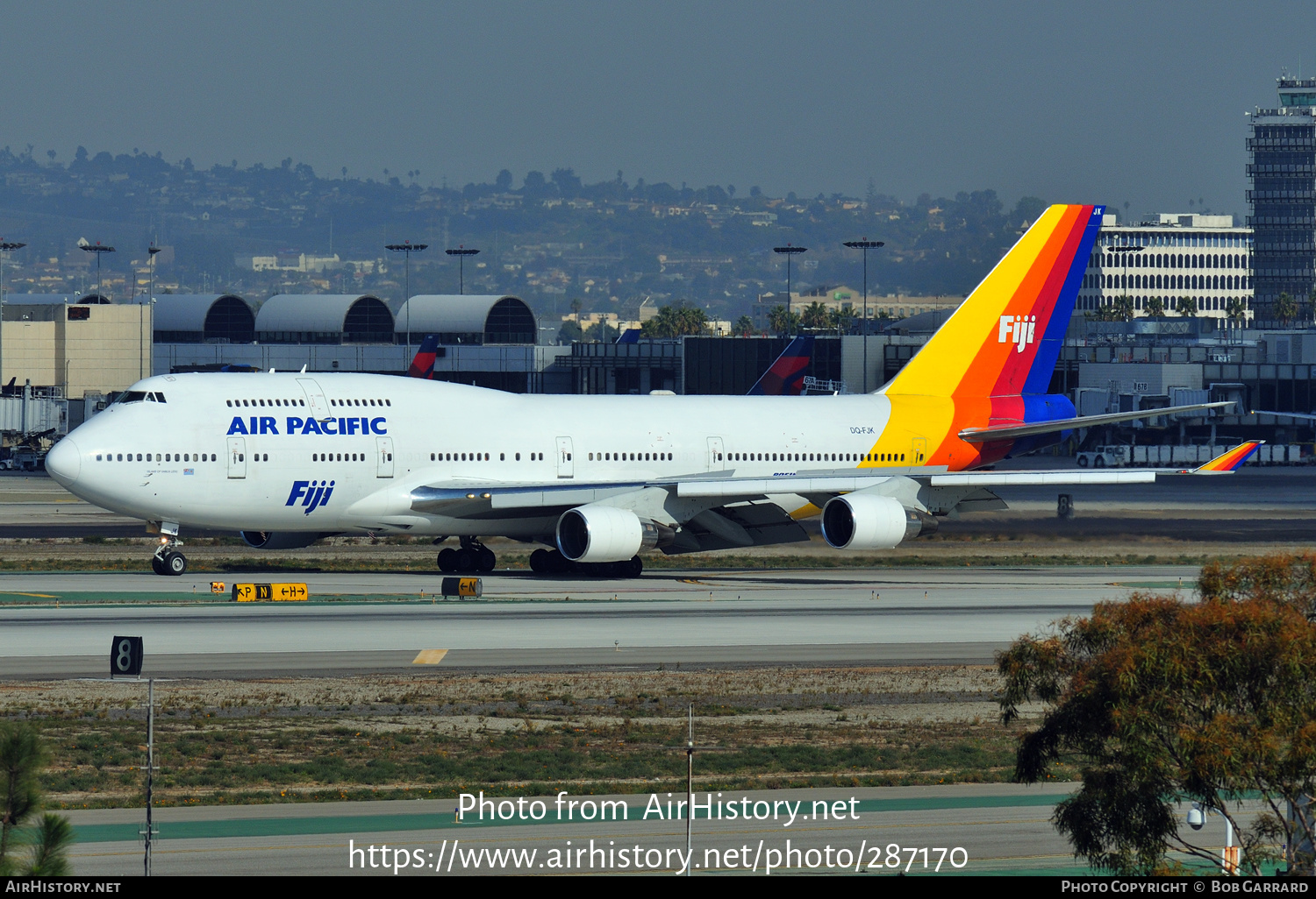 Aircraft Photo of DQ-FJK | Boeing 747-412 | Air Pacific | AirHistory.net #287170