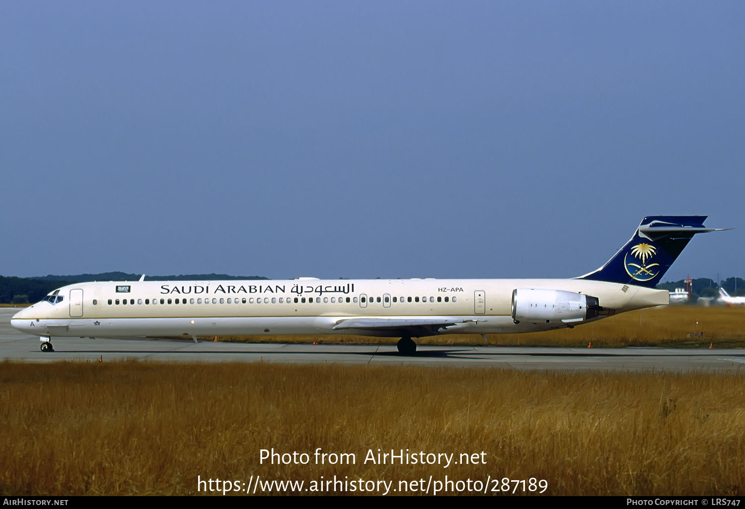 Aircraft Photo of HZ-APA | McDonnell Douglas MD-90-30 | Saudi Arabian Airlines | AirHistory.net #287189