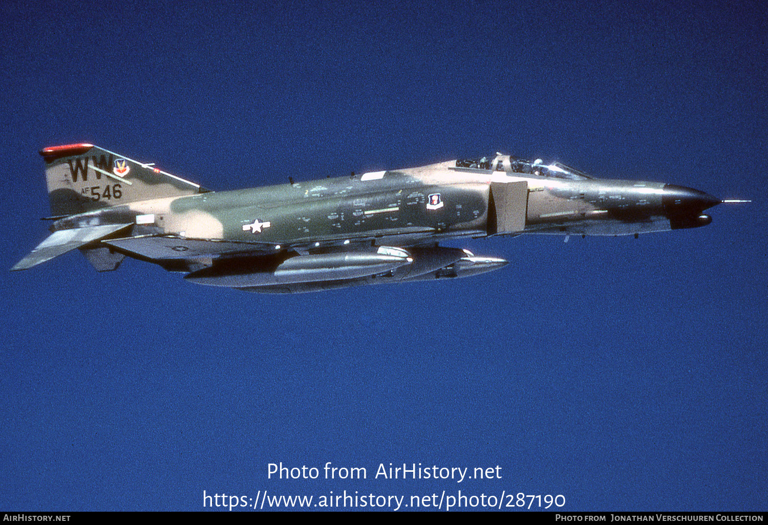 Aircraft Photo of 69-7546 / AF69-546 | McDonnell Douglas F-4G Phantom II | USA - Air Force | AirHistory.net #287190