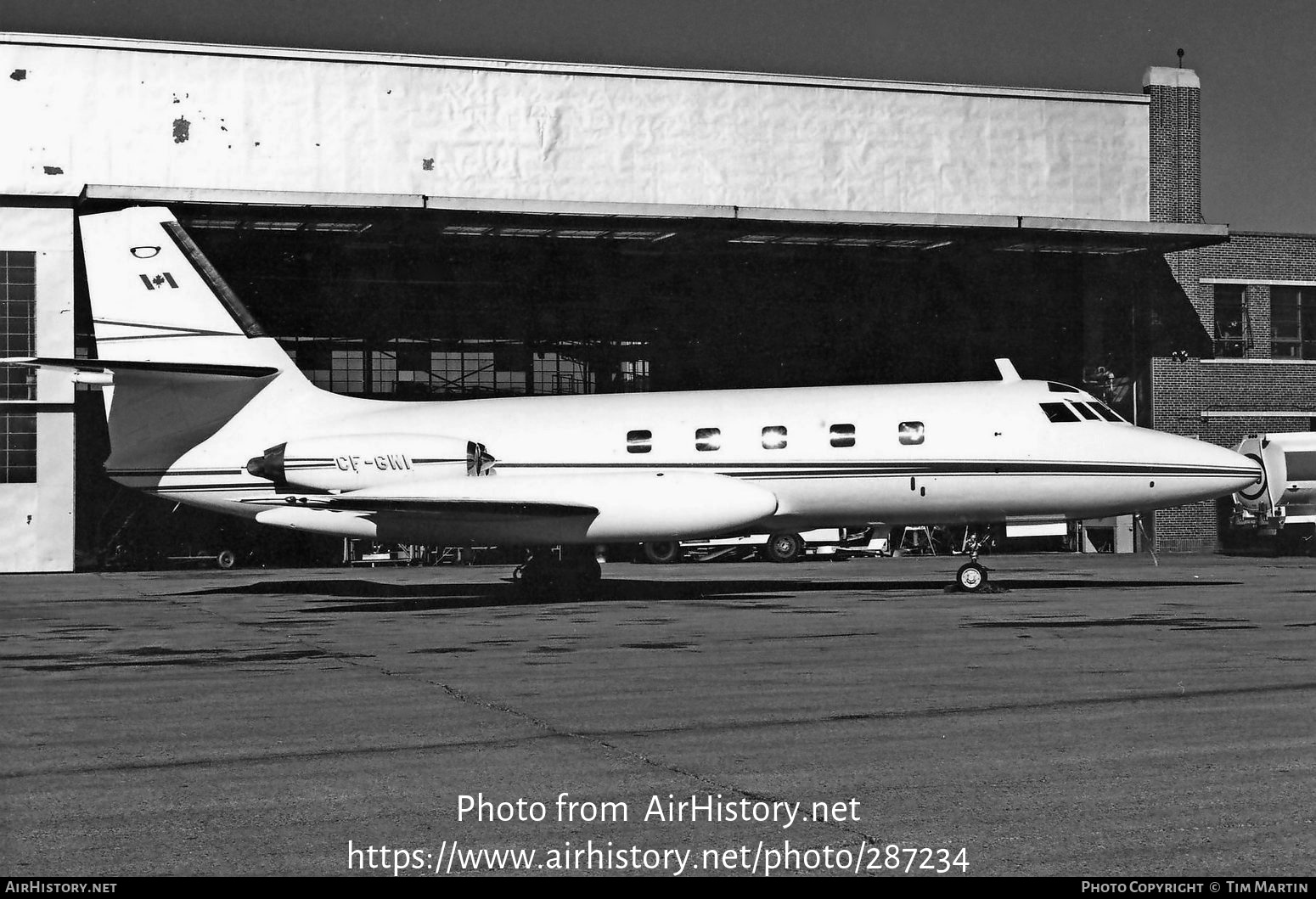 Aircraft Photo of CF-GWI | Lockheed L-1329 JetStar 8 | AirHistory.net #287234