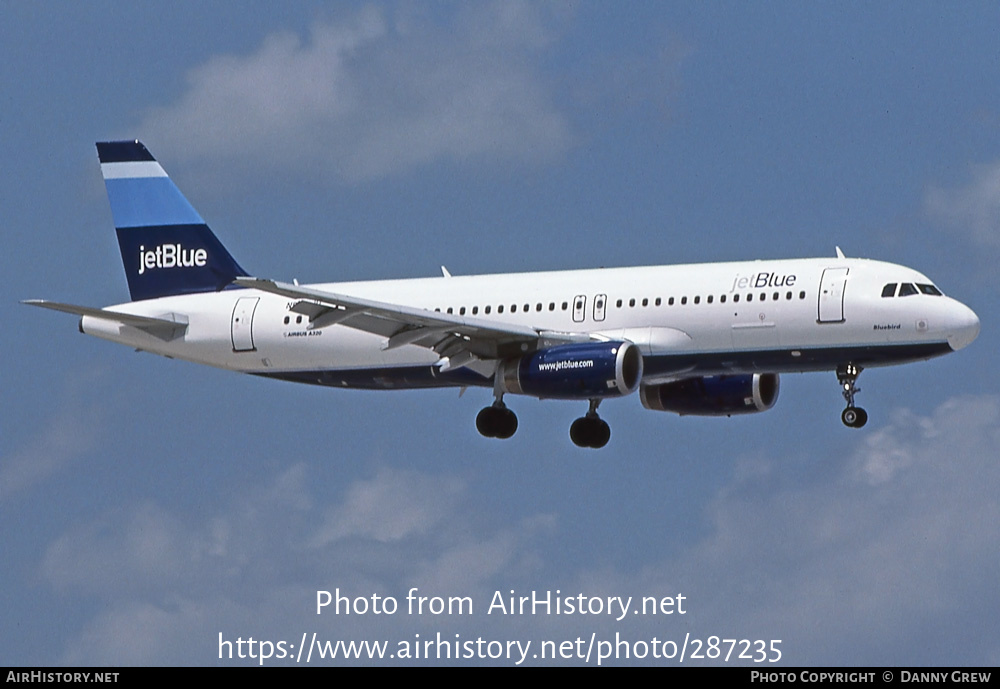 Aircraft Photo of N503JB | Airbus A320-232 | JetBlue Airways | AirHistory.net #287235