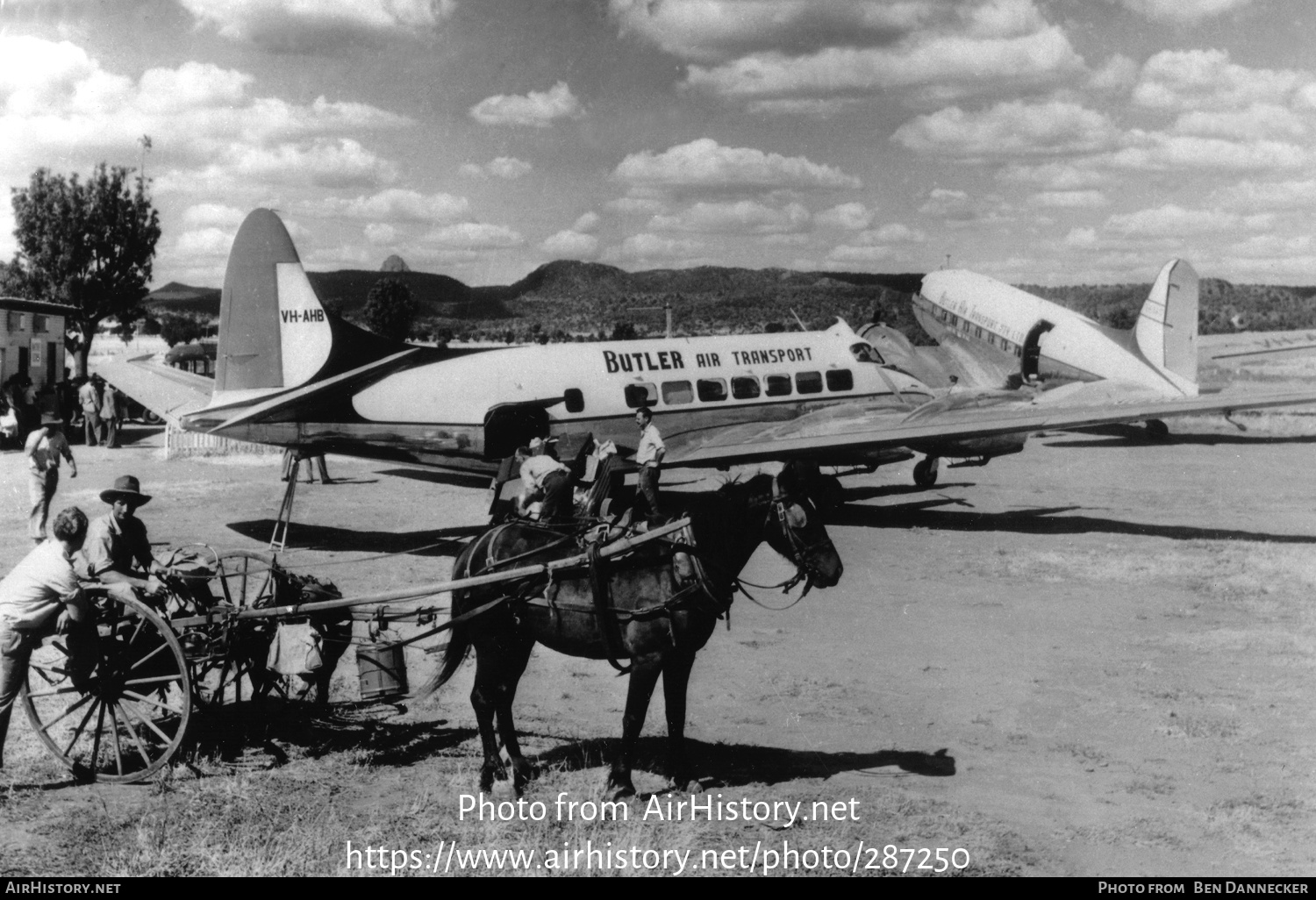 Aircraft Photo of VH-AHB | De Havilland D.H. 114 Heron 1B | Butler Air Transport | AirHistory.net #287250