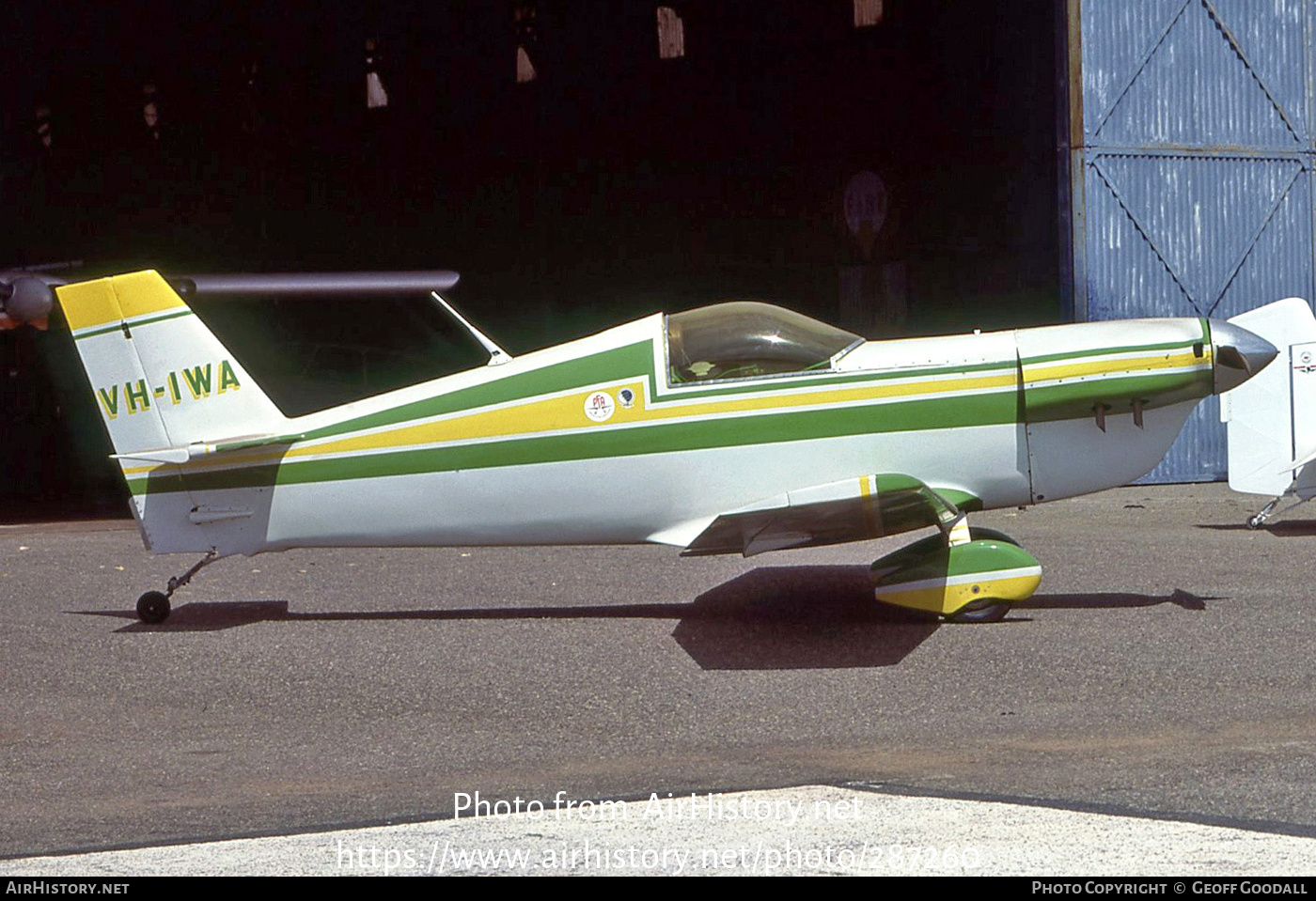 Aircraft Photo of VH-IWA | Rollason Beta B2A | AirHistory.net #287260