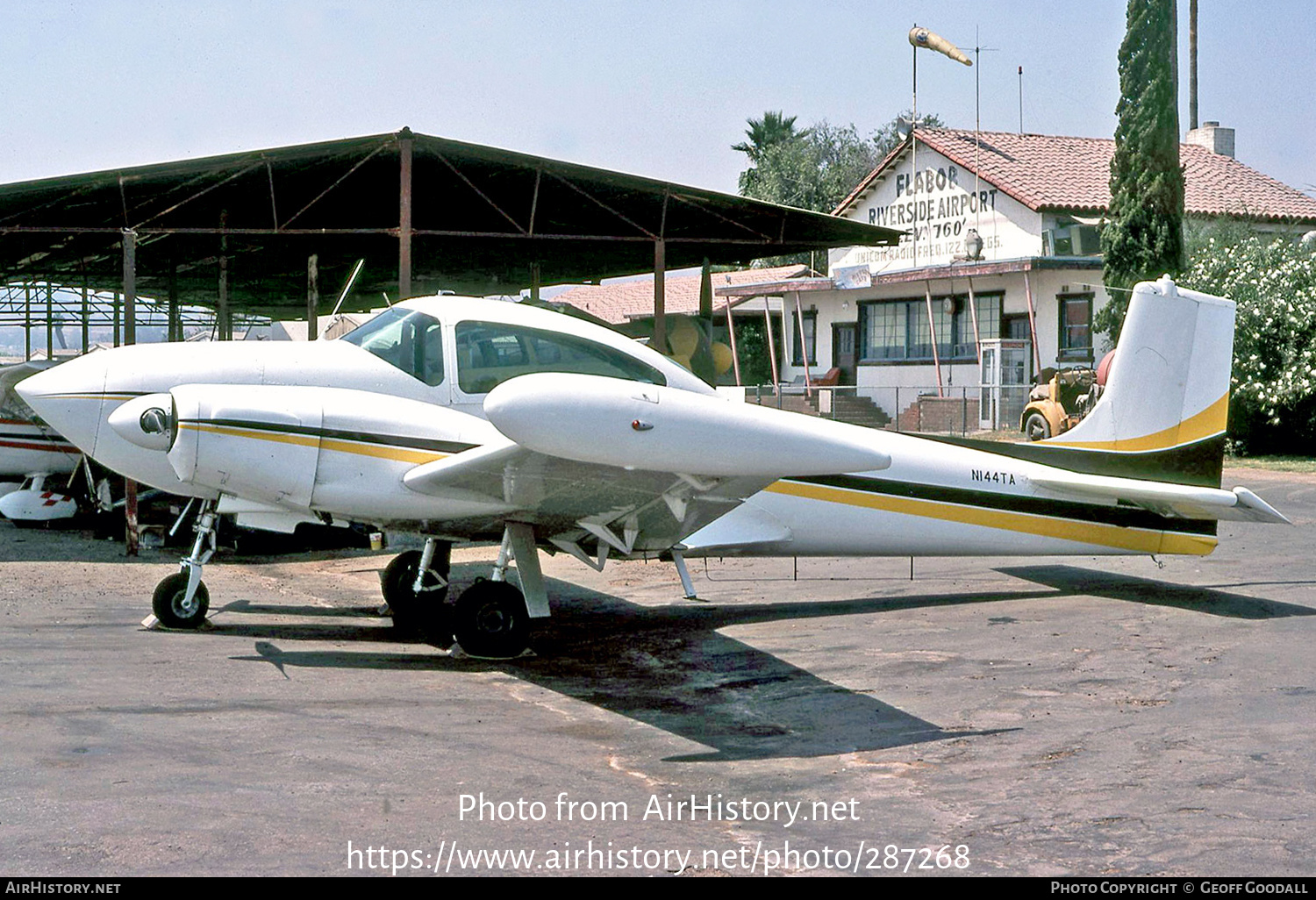 Aircraft Photo of N144TA | Temco / Riley D-16 Twin Navion | AirHistory.net #287268