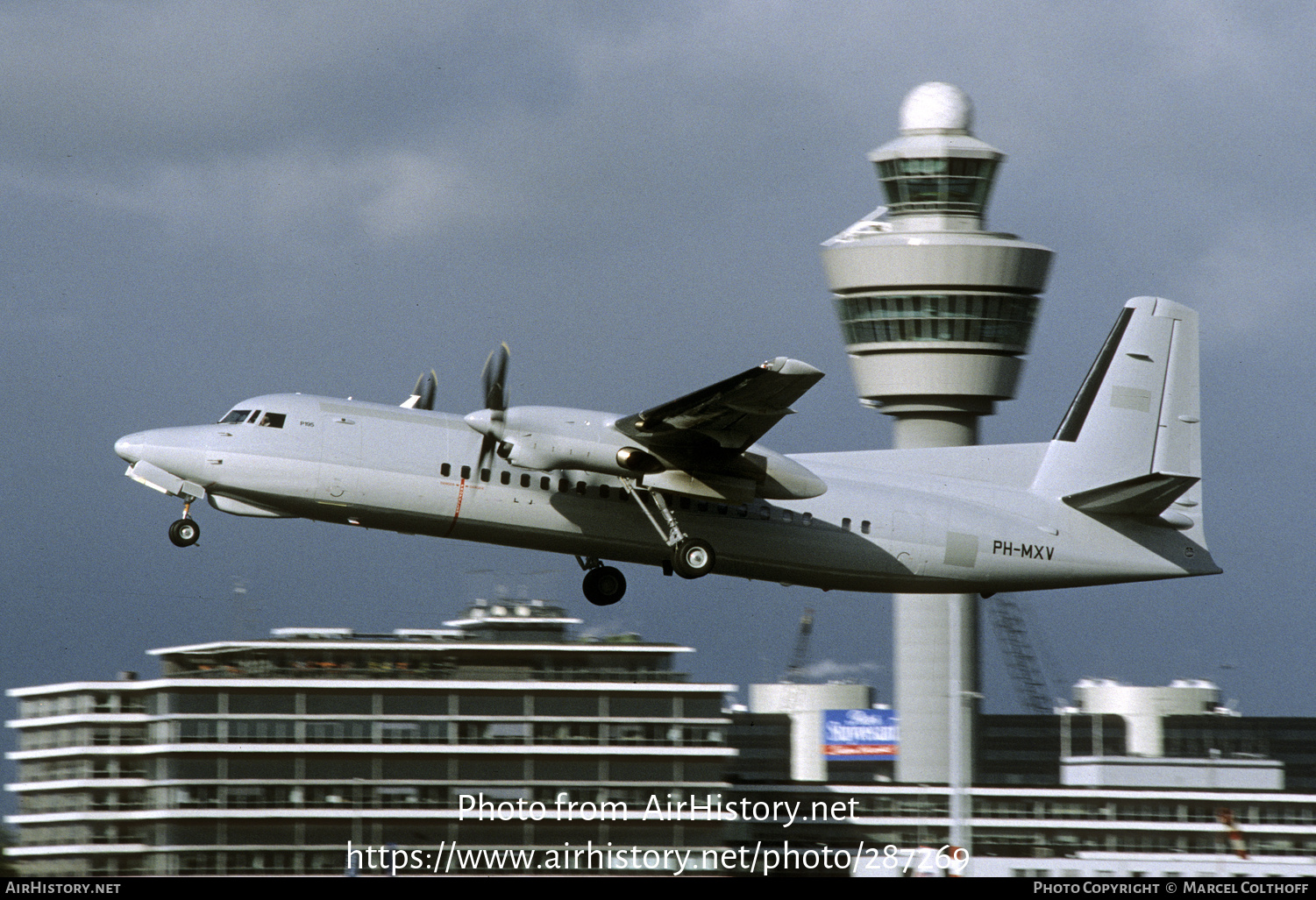 Aircraft Photo of PH-MXV | Fokker 50 UTA | AirHistory.net #287269