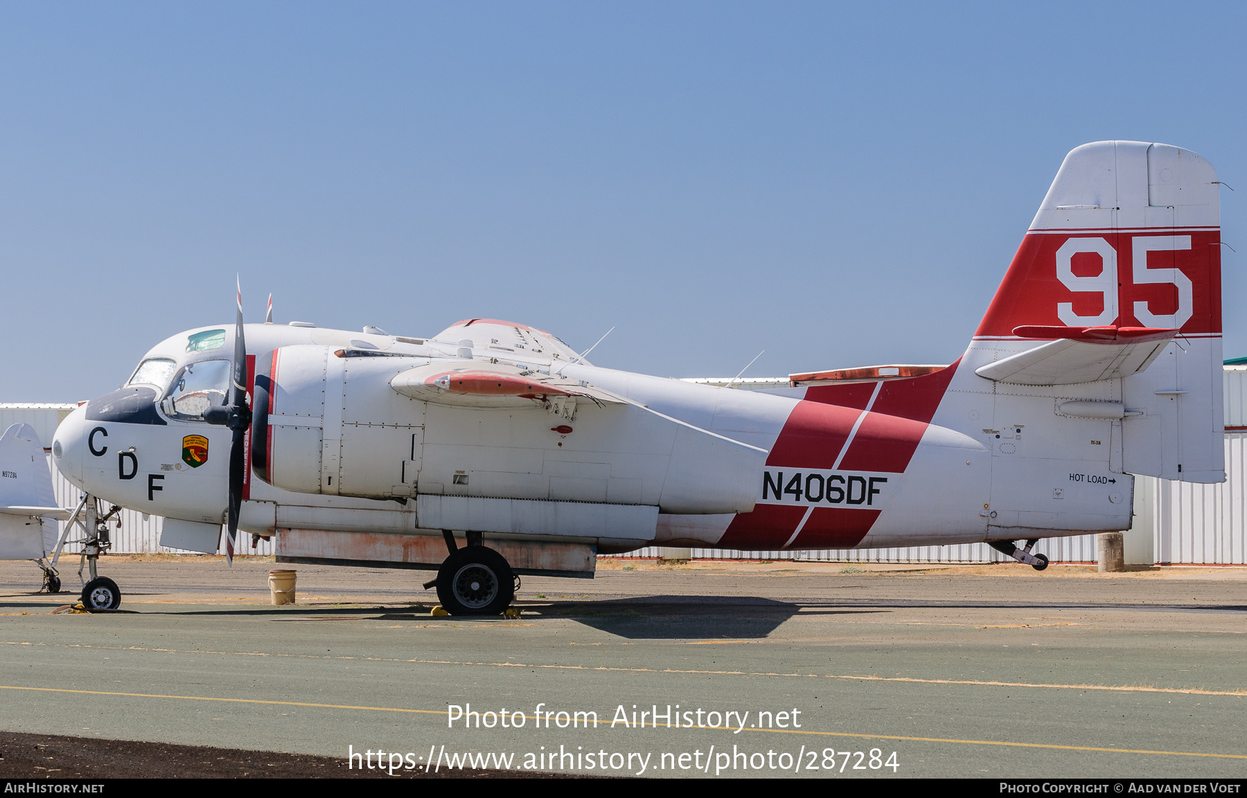 Aircraft Photo of N406DF | Grumman S-2A(AT) Tracker | California Department of Forestry - CDF | AirHistory.net #287284