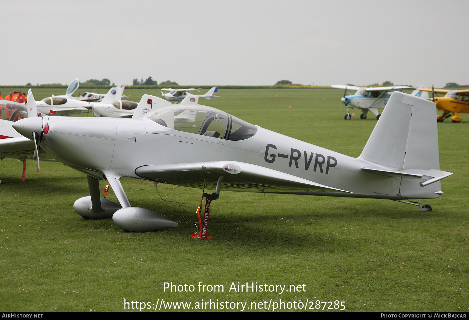 Aircraft Photo of G-RVRP | Van's RV-7 | AirHistory.net #287285