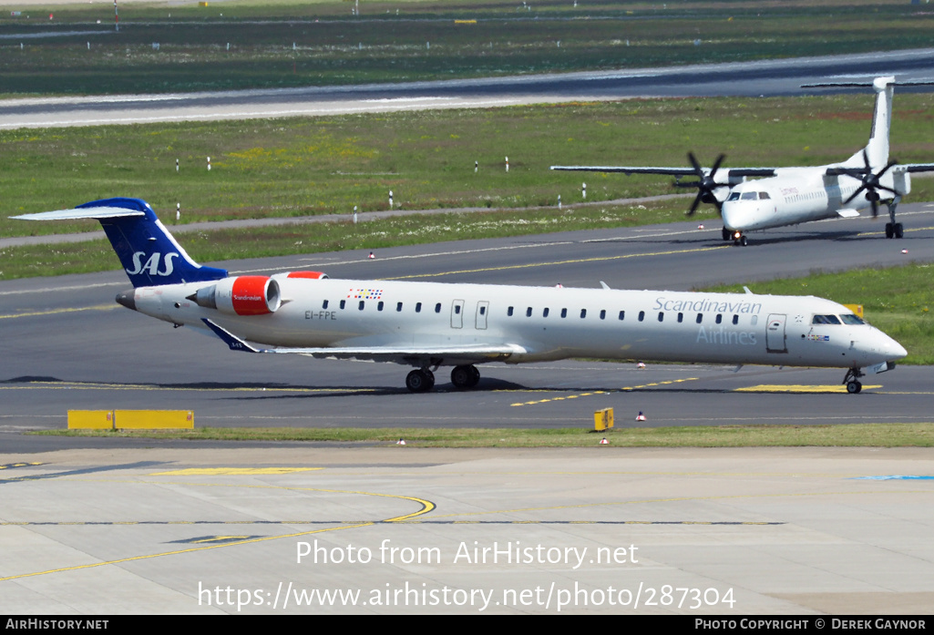 Aircraft Photo of EI-FPE | Bombardier CRJ-900LR (CL-600-2D24) | Scandinavian Airlines - SAS | AirHistory.net #287304