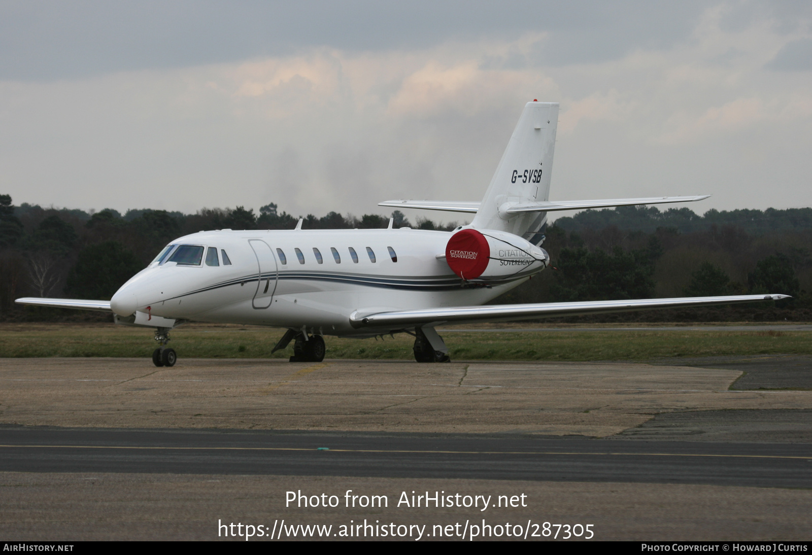 Aircraft Photo of G-SVSB | Cessna 680 Citation Sovereign | AirHistory.net #287305