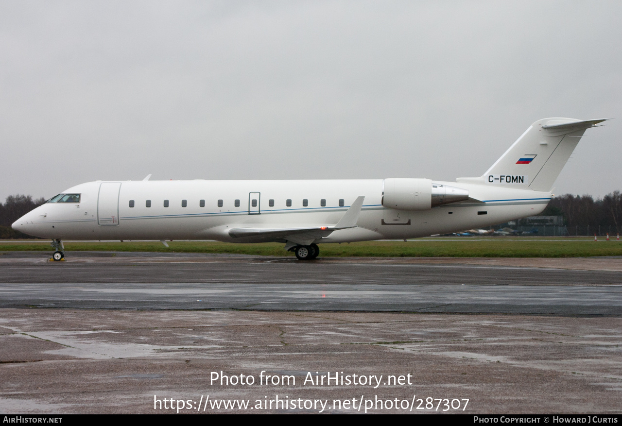 Aircraft Photo of C-FOMN | Bombardier Challenger 850 (CRJ-200SE/CL-600-2B19) | AirHistory.net #287307