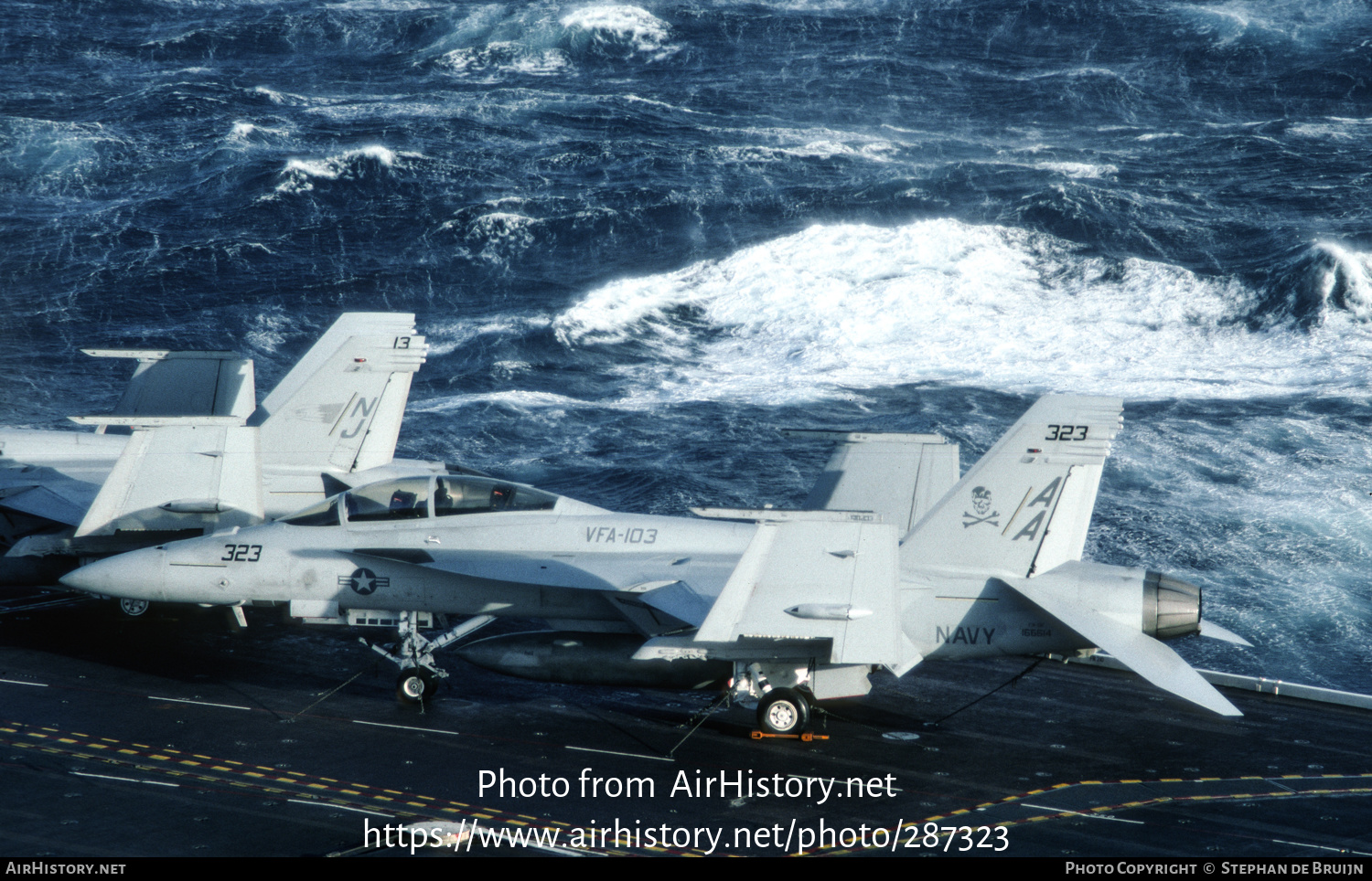 Aircraft Photo of 166614 | Boeing F/A-18F Super Hornet | USA - Navy | AirHistory.net #287323