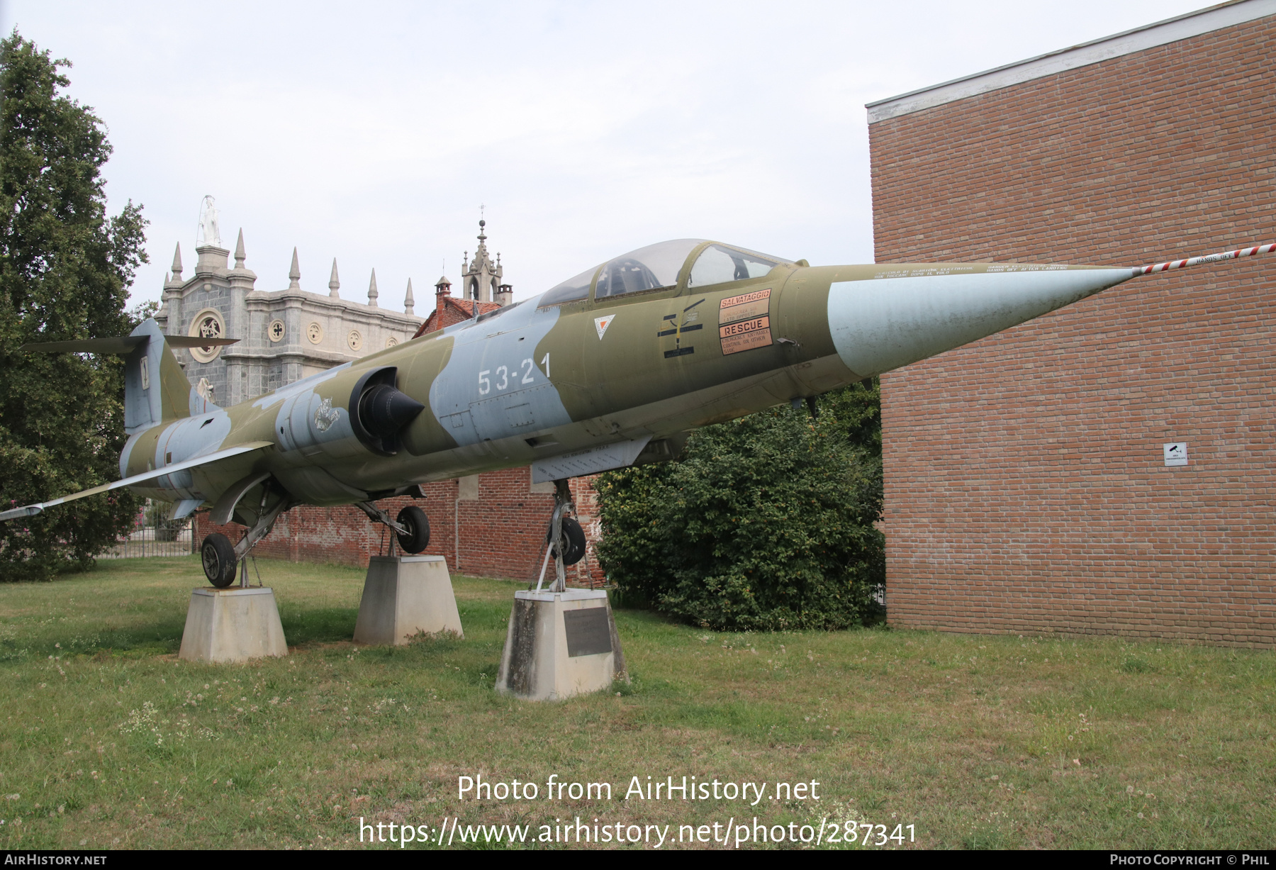 Aircraft Photo of MM6840 | Lockheed F-104S/ASA Starfighter | Italy - Air Force | AirHistory.net #287341