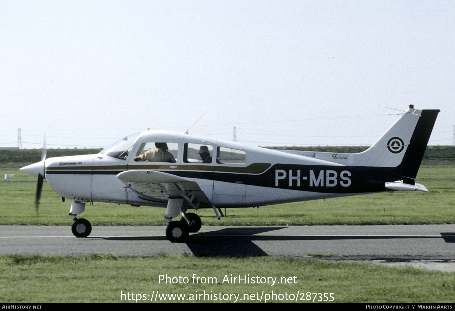 Aircraft Photo of PH-MBS | Beech C23 Sundowner 180 | AirHistory.net #287355