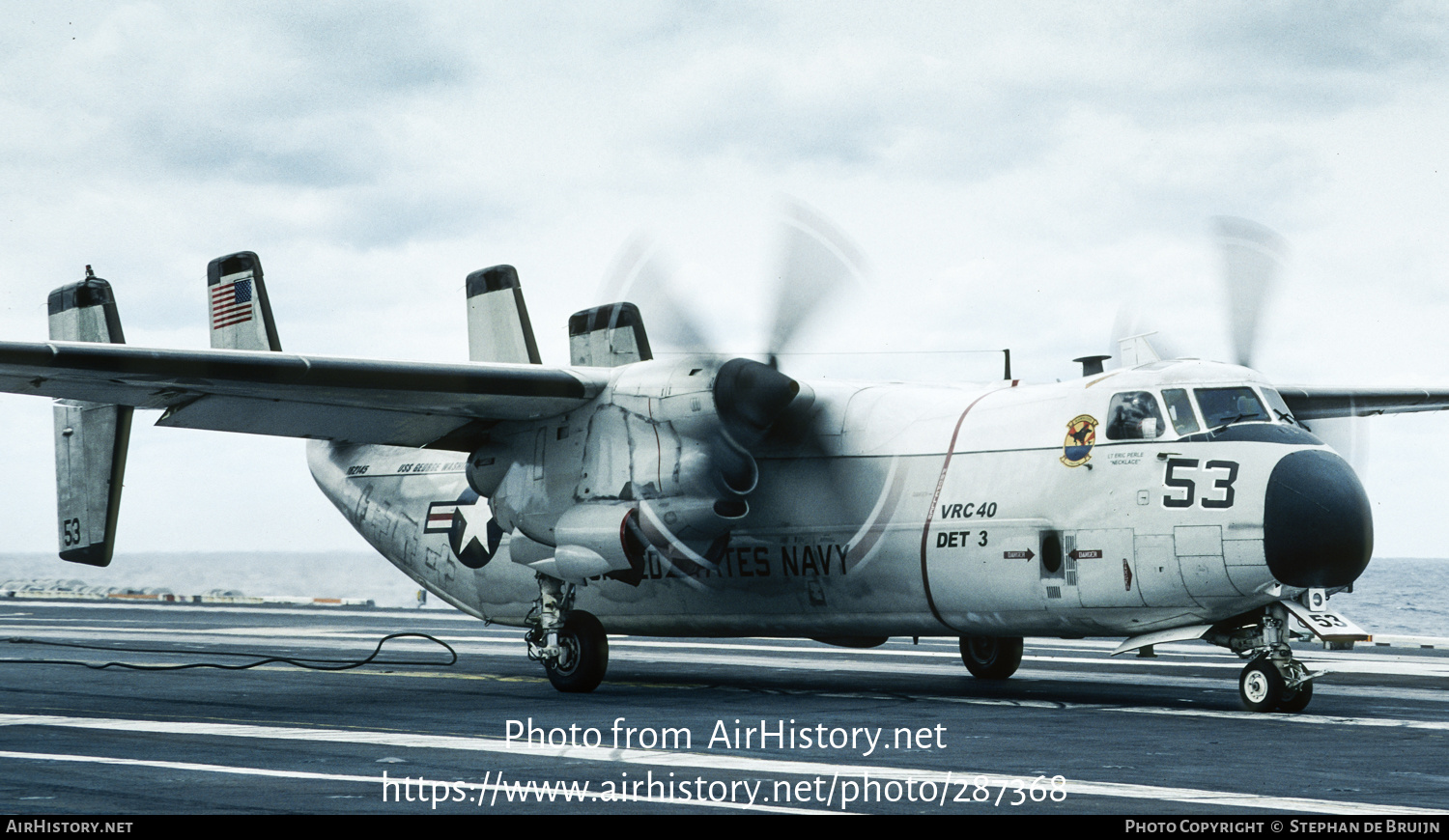 Aircraft Photo of 162145 | Grumman C-2A Greyhound | USA - Navy | AirHistory.net #287368