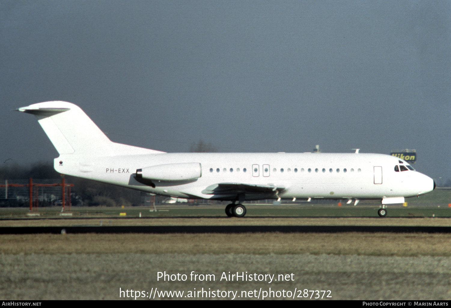 Aircraft Photo of PH-EXX | Fokker F28-4000 Fellowship | AirHistory.net #287372